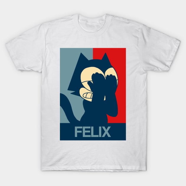 Felix The cat T-Shirt by mrcatguys